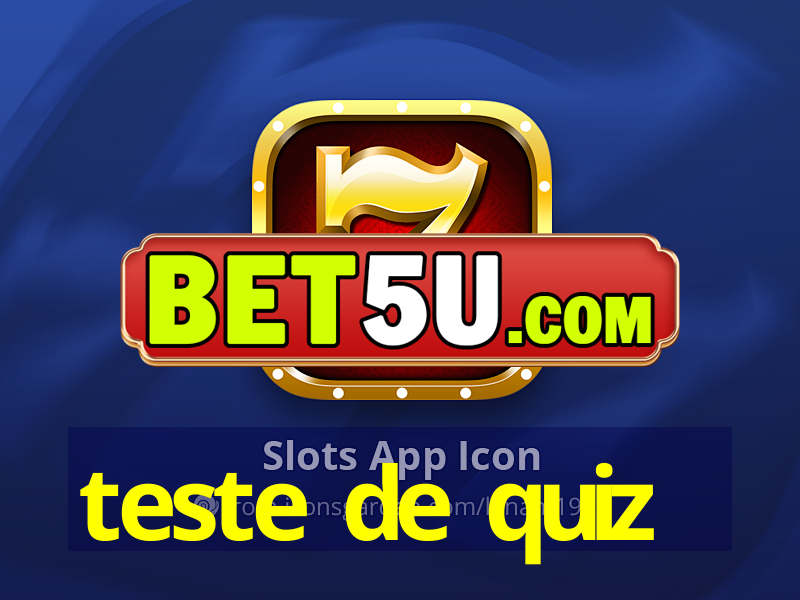 teste de quiz